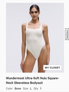 Wandermost Nulu Square Neck Bodysuit